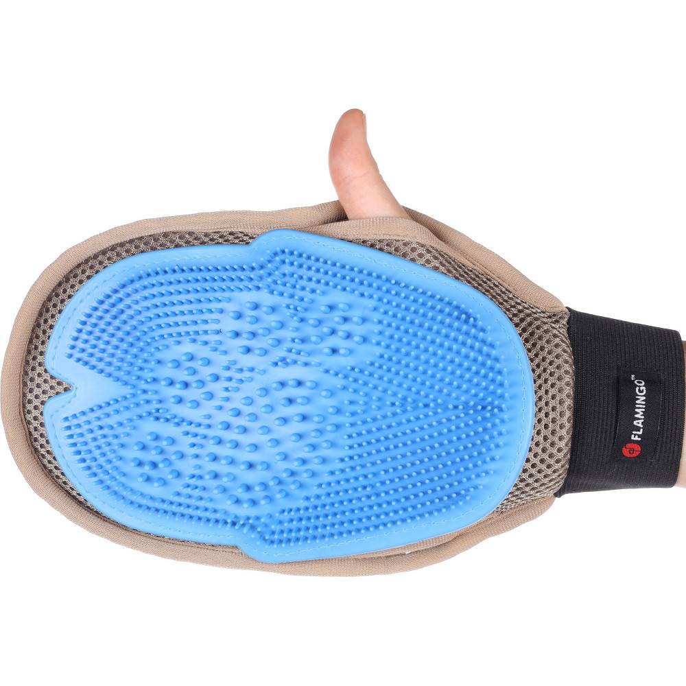 Gant 3 en 1 habillement, massage et brossage pour chien et chat - Image 4