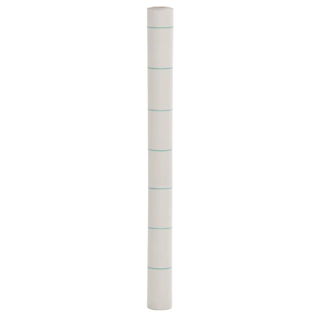 Feutre Géotextile anti-herbes en Polypropylène pour Jardin et Allée 1,5x10m Blanc - ComfortXL Outdoor Living - Image 1