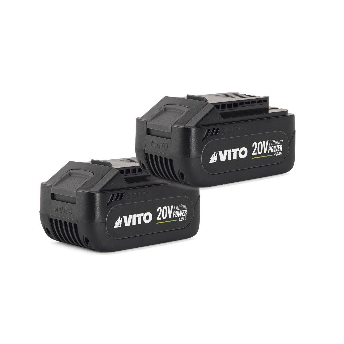 Débroussailleuse et Coupe bordure 40V 2 Batteries Lithium 4.0 Ah + Chargeur Double Lame 3 dents Bobine de fil + Harnais VITO - Imagen 3
