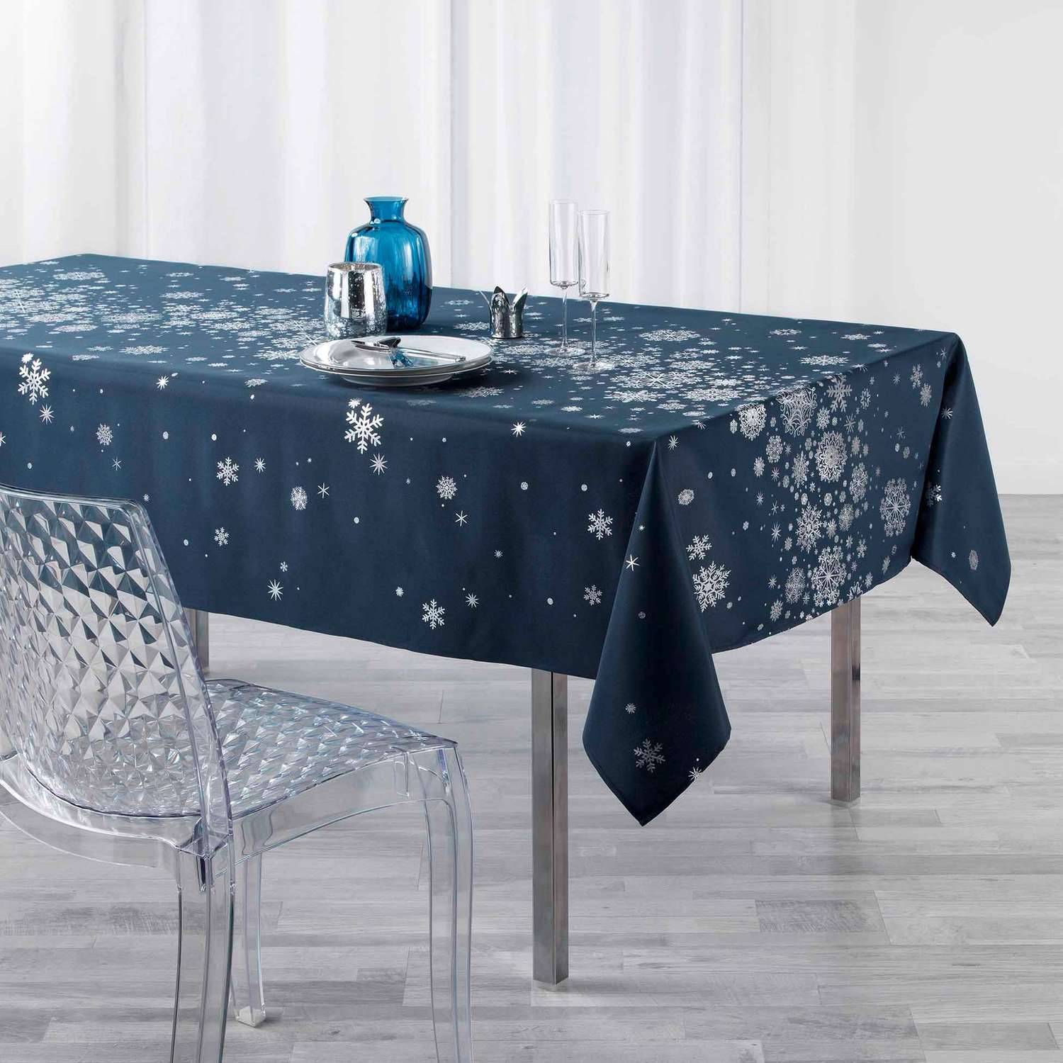Sans Marque - Nappe rectangulaire antitache et infroissable - Douceur d'intérieur - Imagen 2