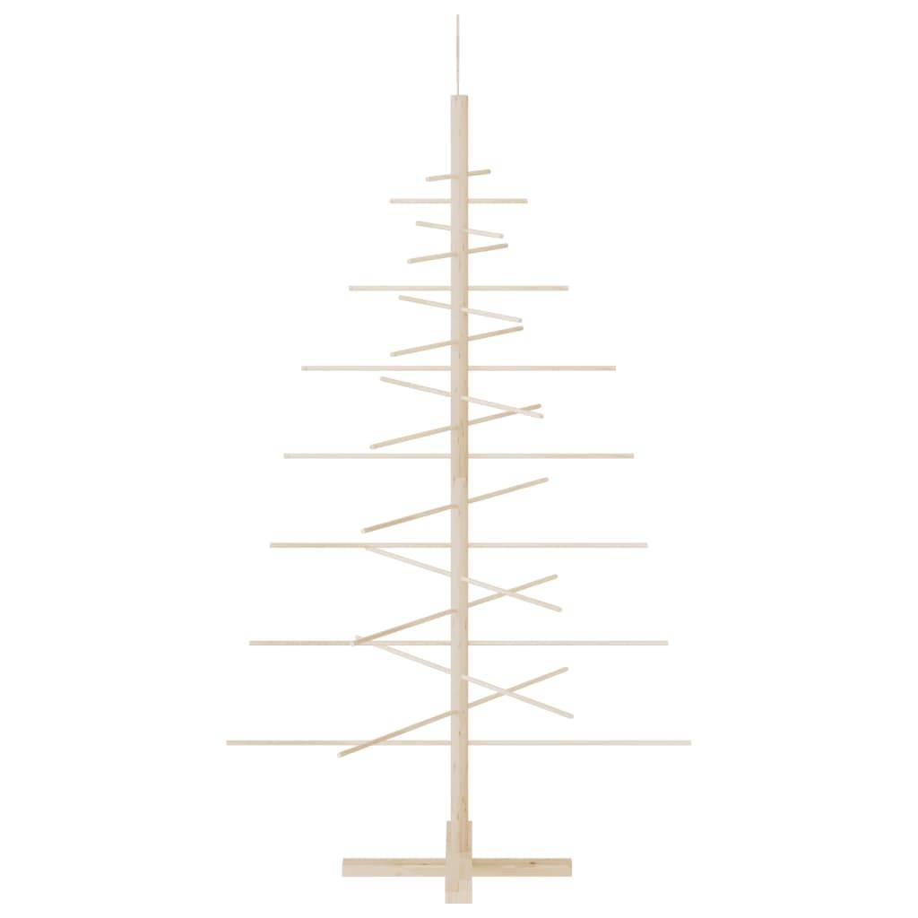 Sapin De Noël - Arbre de Noël en bois pour décoration 150 cm bois massif de pin - Image 4
