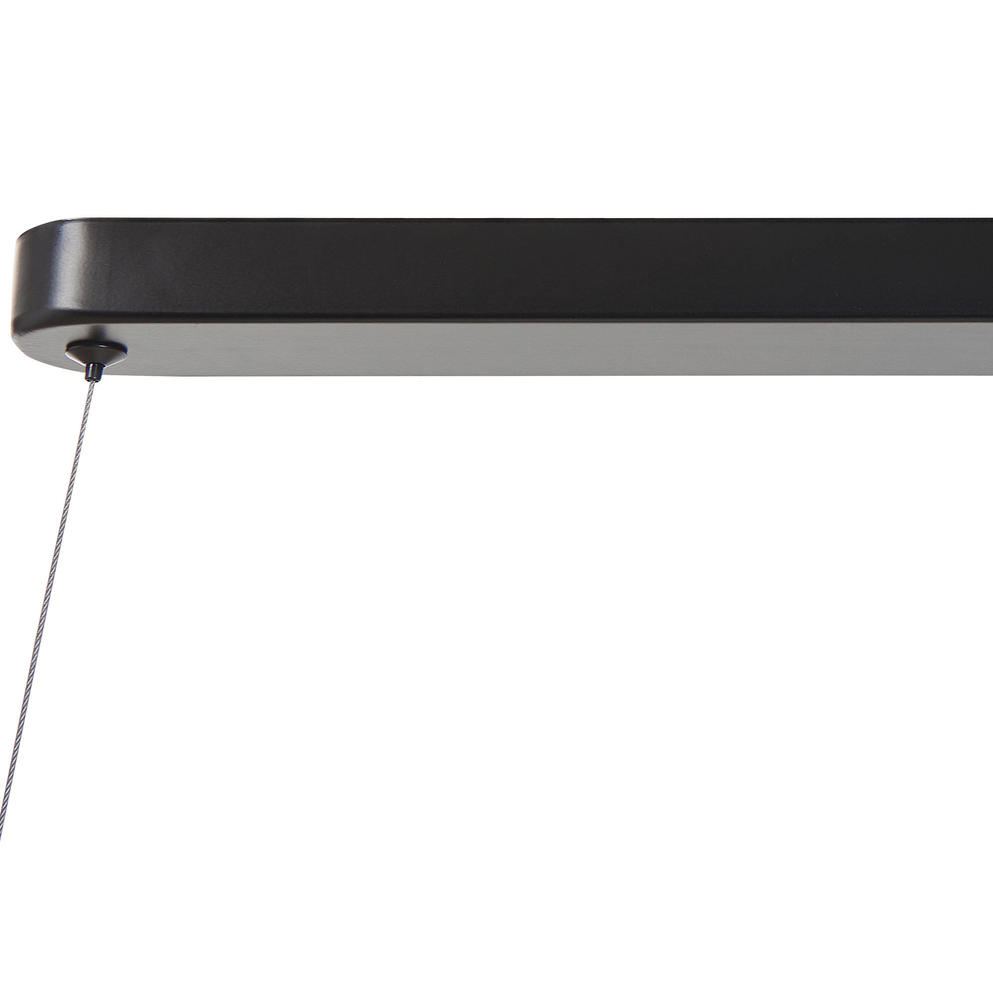 Beliani - Lampe suspension Métal Noir BODRI - 120x30x143- Beliani - Image 6