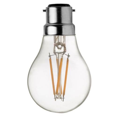 Ampoule Lampe B22 LED Filament droits 8W classique verre clair ECOLICHT - Imagen 2