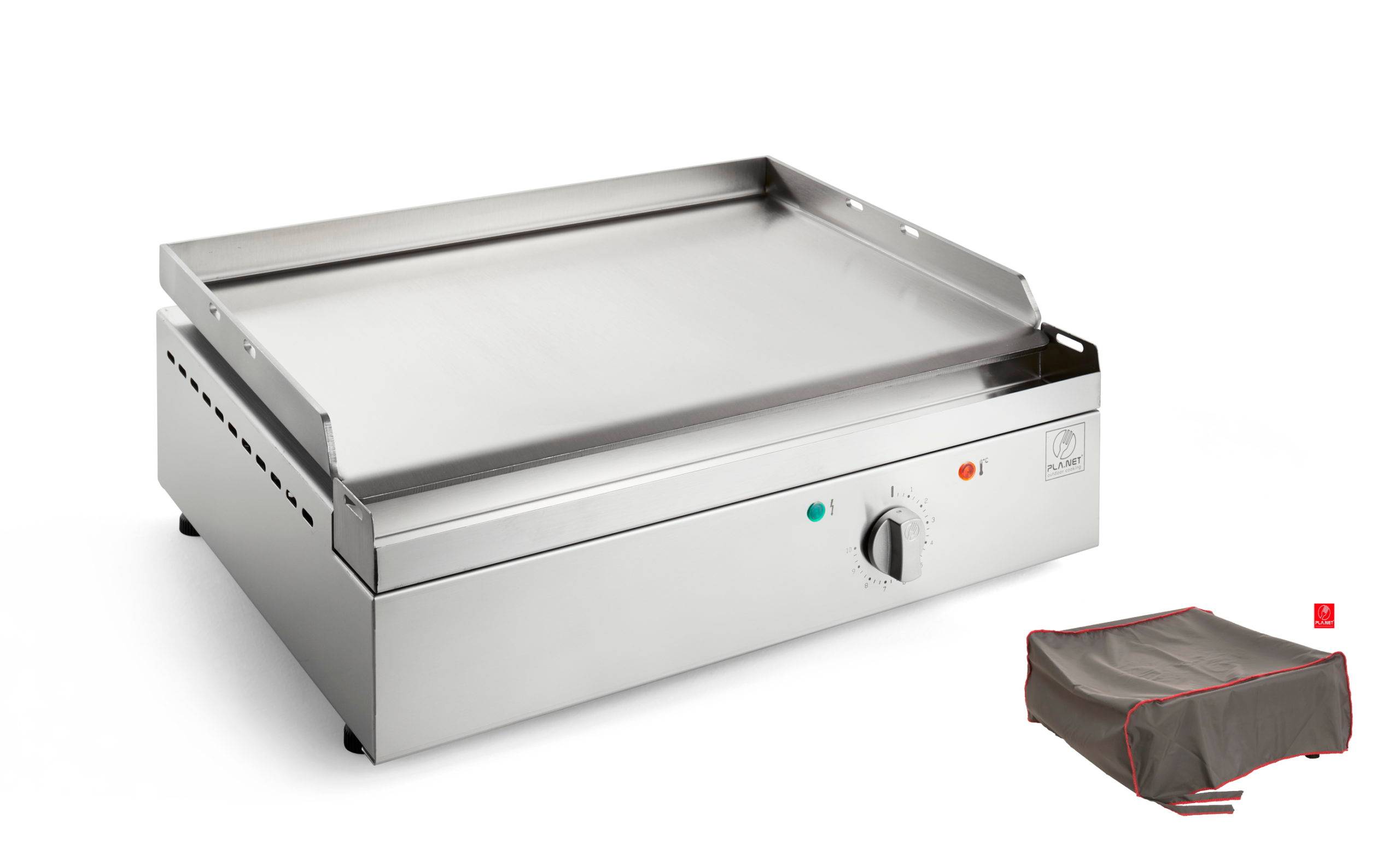 Plancha Planet - Plancha CHEF 55 ELEC - Lisse + Housse PLANET - Image 1
