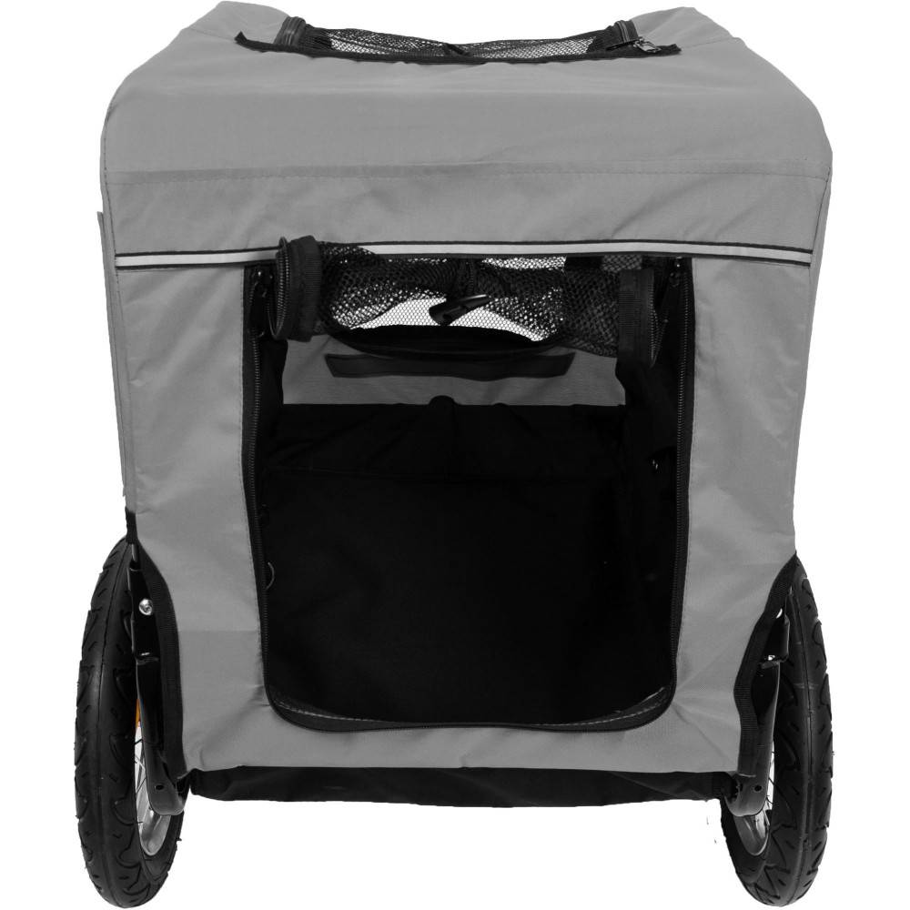 Remorque DOGGY LINER ROMERO. noir et gris. 60 x 43 x 51 cm. pour chien. - Imagen 2