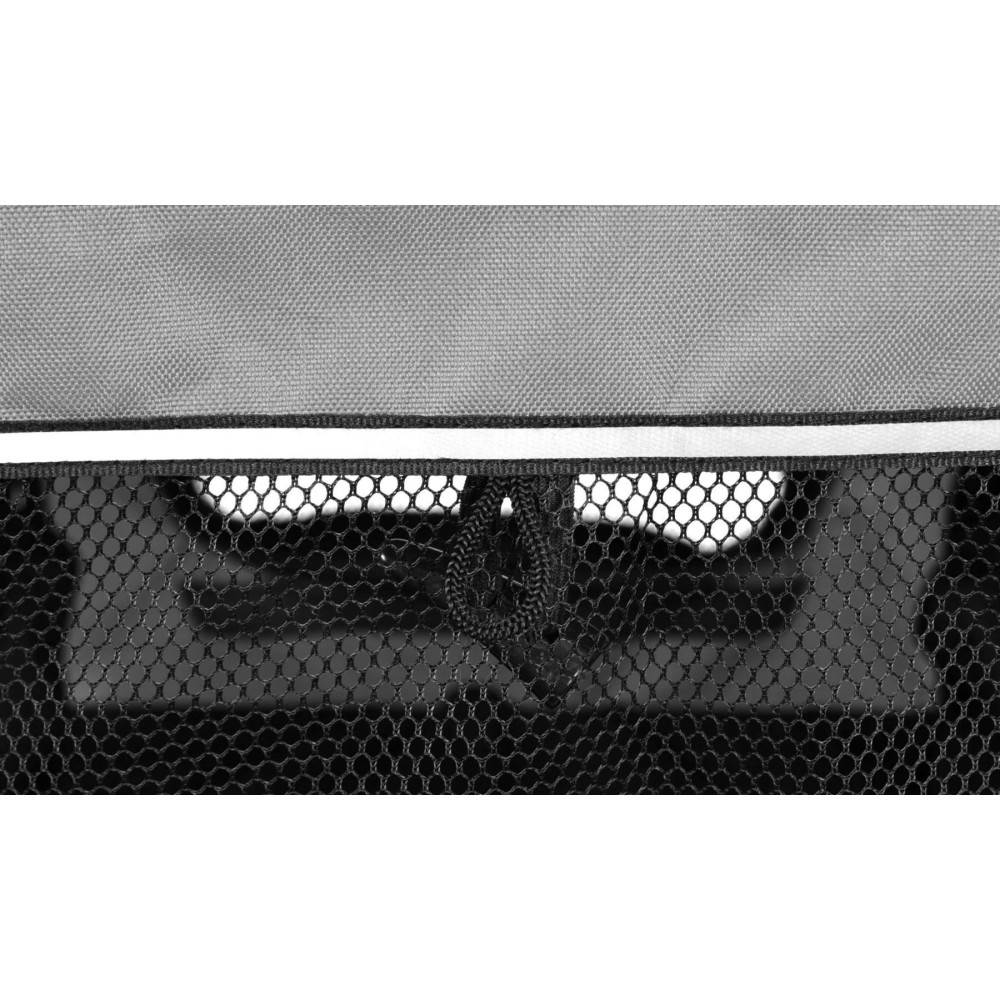 Remorque DOGGY LINER ROMERO. noir et gris. 60 x 43 x 51 cm. pour chien. - Imagen 6
