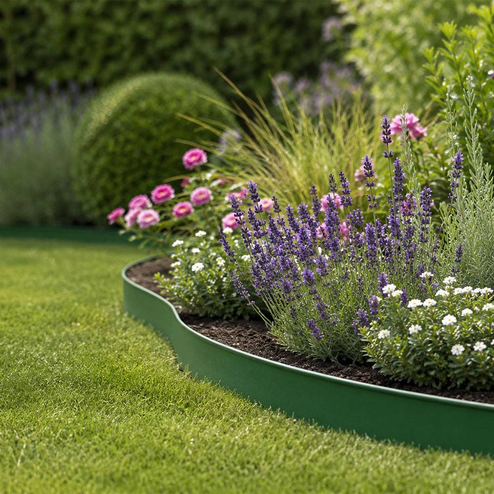 Gt Garden - Bordure de jardin verte - 12,5 cm x 18 mètres - GT GARDEN - Imagen 3