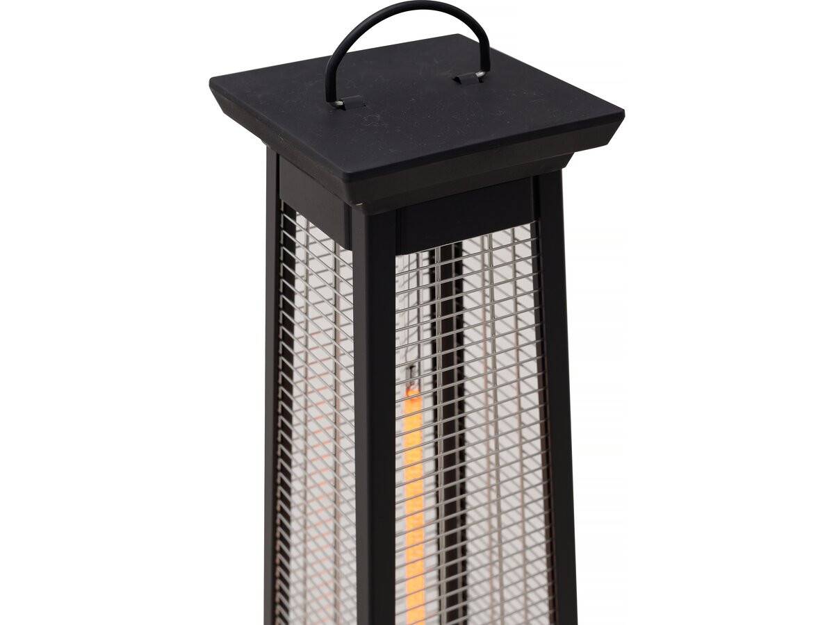 Habitat Et Jardin - Chauffage électrique Radiant En Fibre De Carbone "volcano" - 2000w - Noir -habitat Et Jardin - Image 3