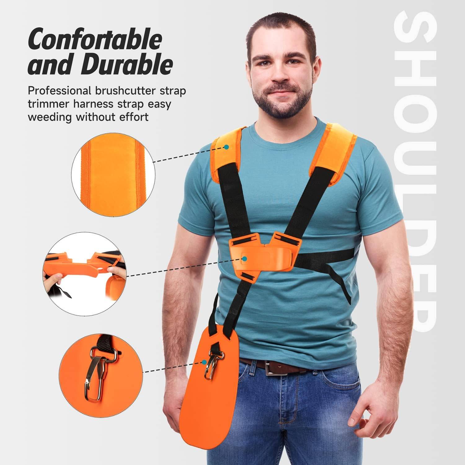 Bandoulière pour débroussailleuse STIHL FS, série KM - IntiMeg - Image 2