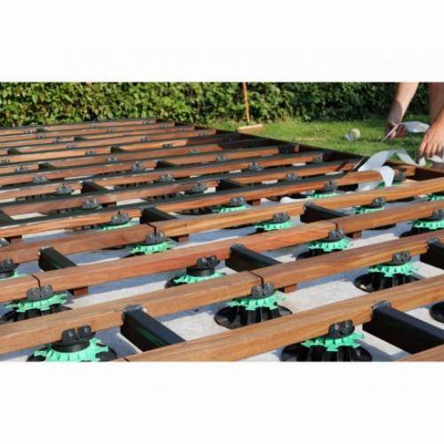 Jouplast - JOUPLAST Bande adhésive de protection pour lambourde de terrasse - Imagen 2