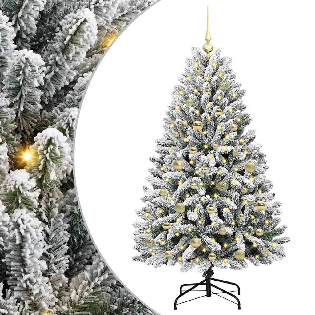 Vidaxl - Sapin de Noël artificiel 150 cm 150 LED Blanc chaud vidaXL 3395743 - Image 2
