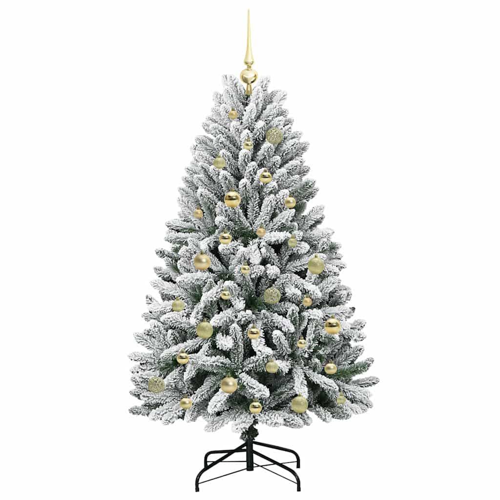 Vidaxl - Sapin de Noël artificiel 150 cm 150 LED Blanc chaud vidaXL 3395743 - Image 5