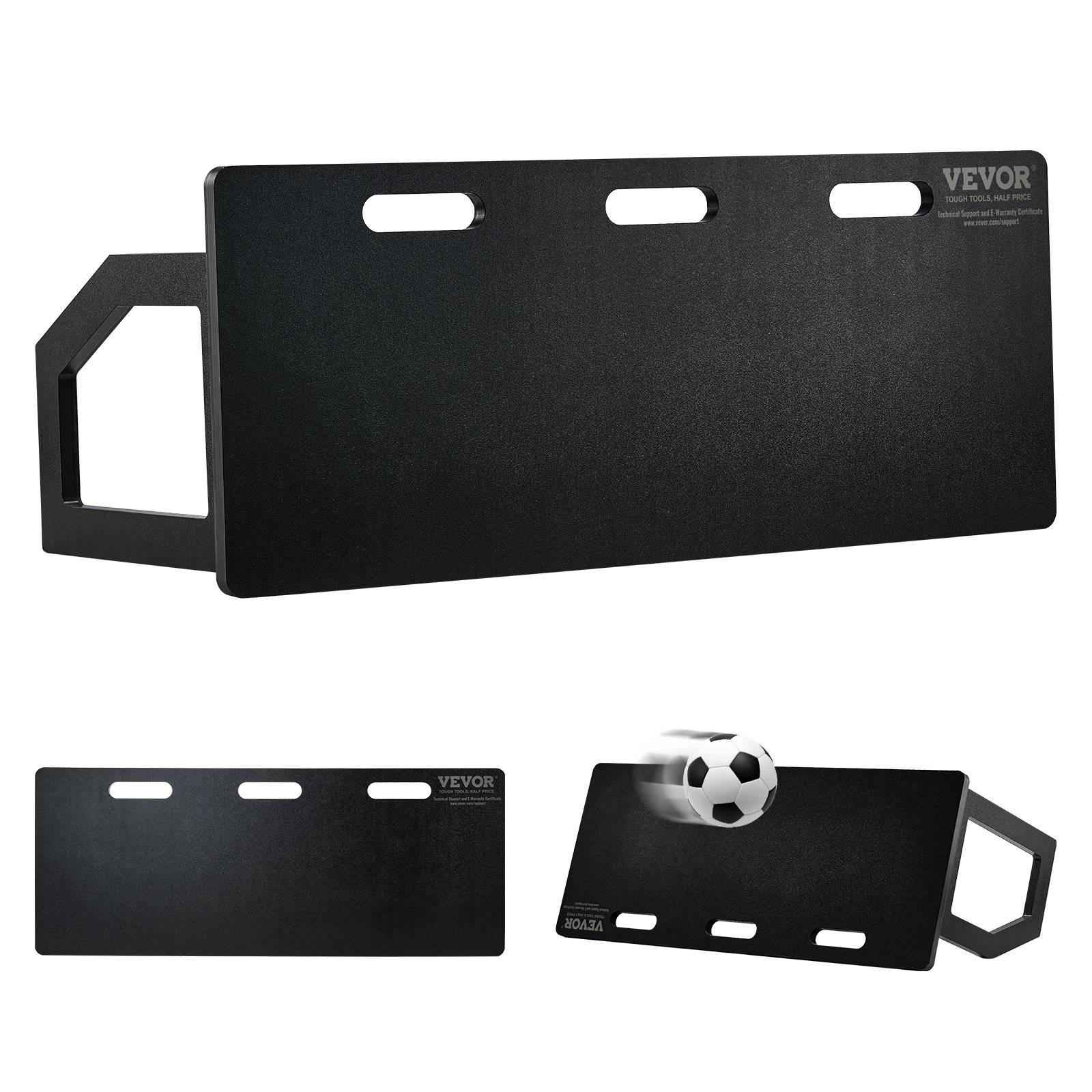 Vevor - VEVOR Planche rebond foot 100x40cm, HDPE, 2 angles, pour entraînement passes et tirs.