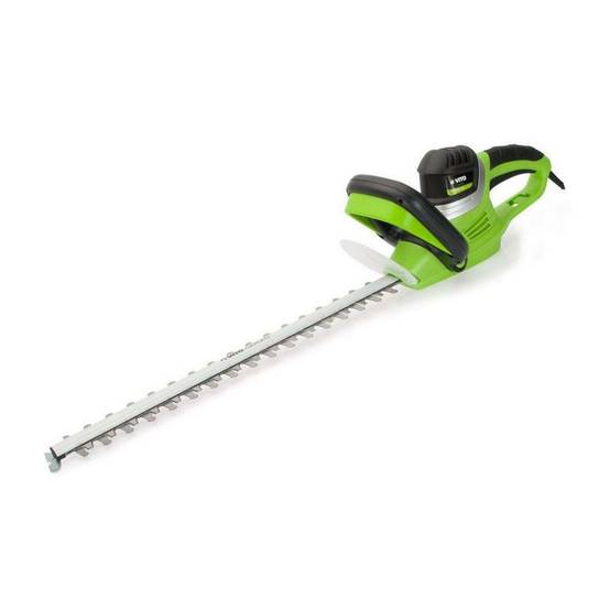 Taille haies 600W Lame double 59cm Protection mains Poignée avec interrupteur VITO - Imagen 3