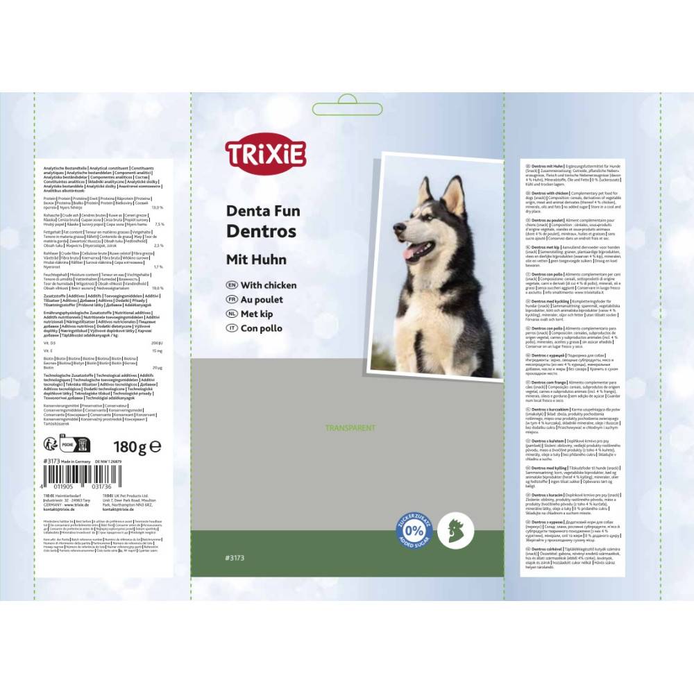 Trixie - Trixie - Friandise Denta Fun Dentros 7 pièces pour chien - Imagen 4