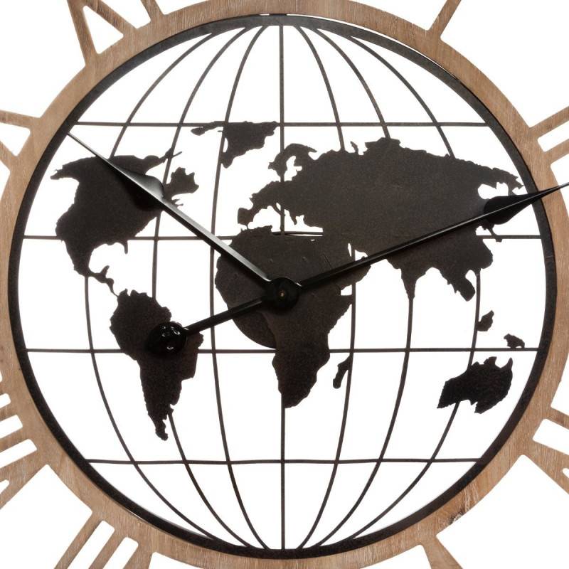 Horloge métal D67 Monde Atmosphera - Image 3