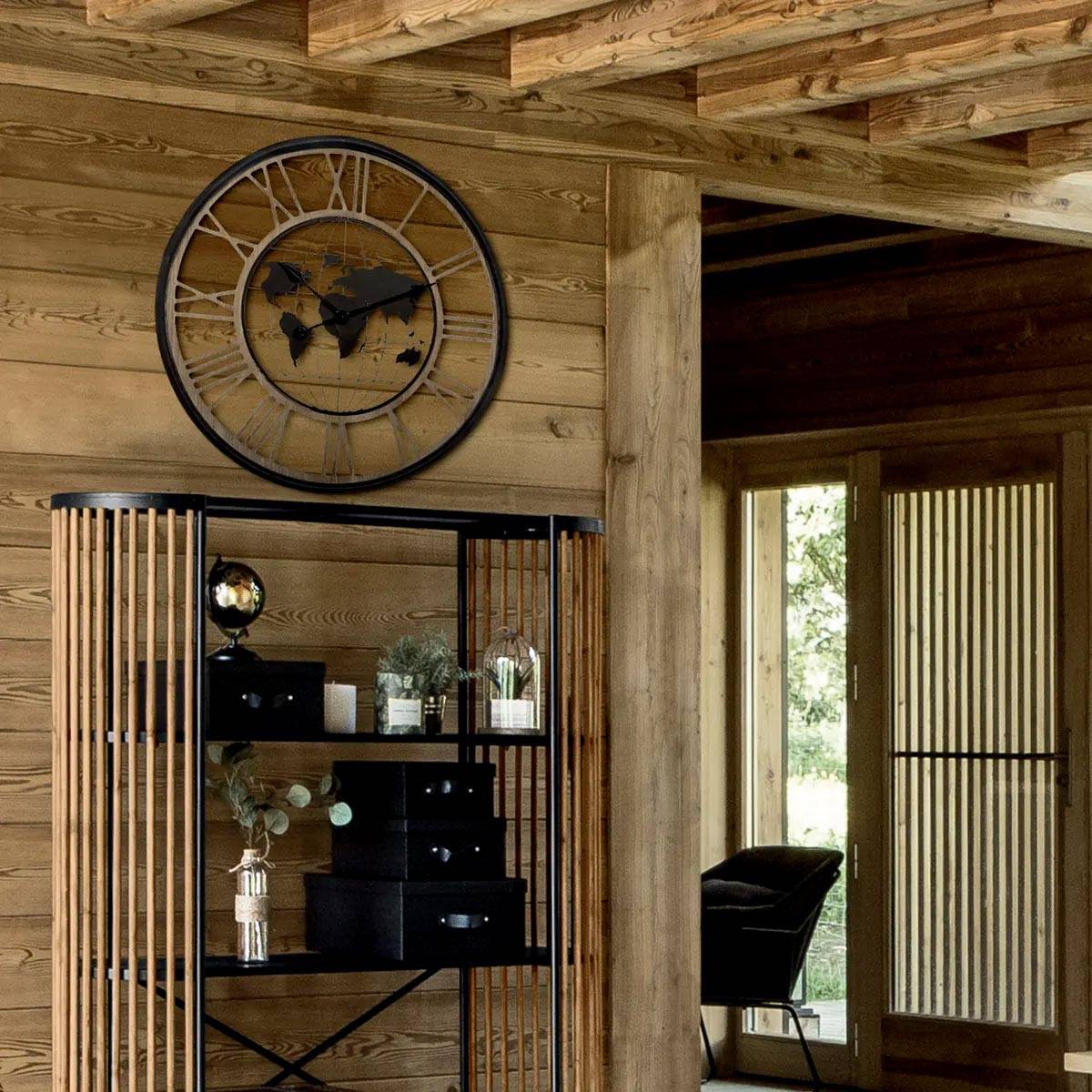Horloge métal D67 Monde Atmosphera - Image 5
