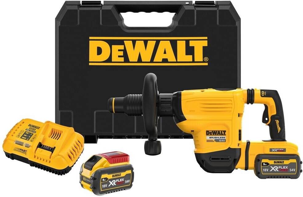 Dewalt - Burineur SDS-Max - Flexvolt XR 19.4 Joules - DEWALT - avec 2 batteries 3.0 Ah 54V - chargeur - coffret - DCH892X2-QW - Imagen 1