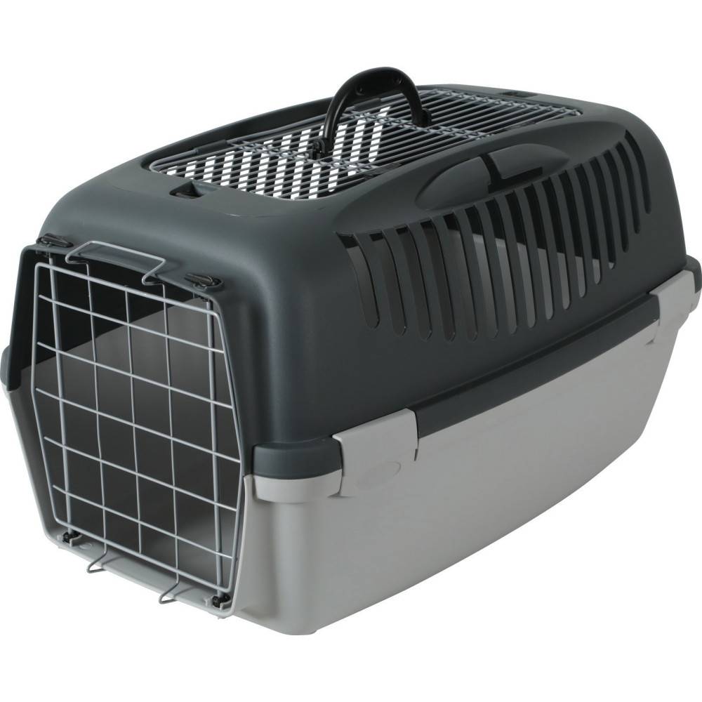 cage gulliver 3, portes métal 40 x 61 x 38 cm, transport pour chien max 12 kg - Imagen 1