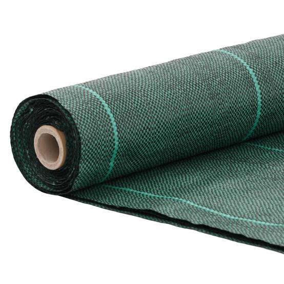 Toile de paillage polypropylène pour jardin potager anti-mauvaises herbes 2x10 m Vert - ComfortXL Outdoor Living - Image 3