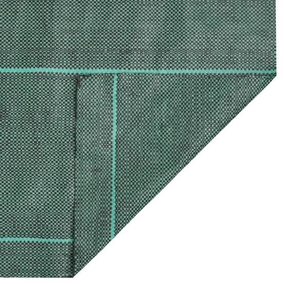 Toile de paillage polypropylène pour jardin potager anti-mauvaises herbes 2x10 m Vert - ComfortXL Outdoor Living - Image 5