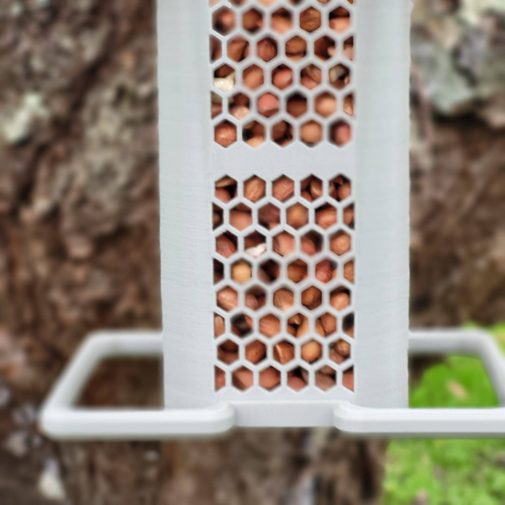 Mangeoire à Cacahuètes Supa Pour Oiseaux Sauvages - Protection Anti-Écureuils & Grands Oiseaux