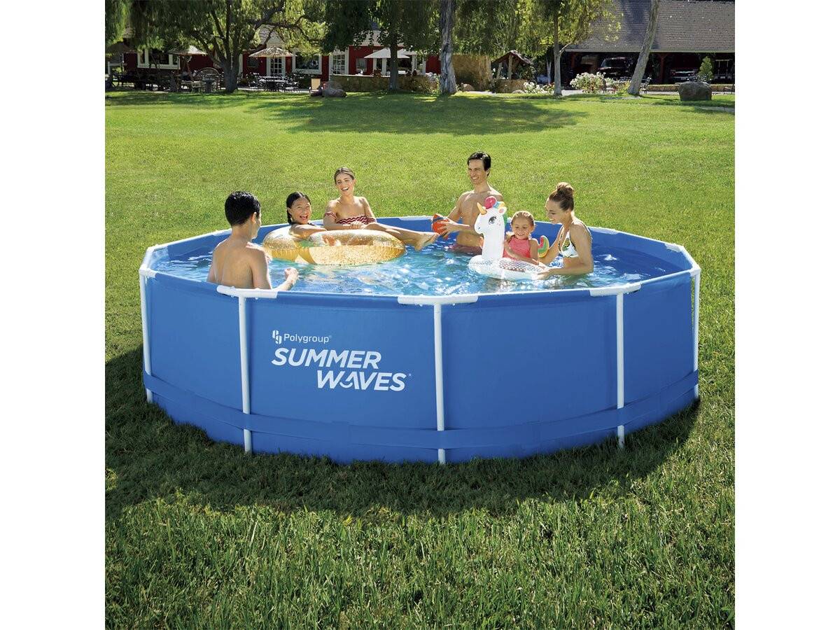 Piscine Tubulaire Metal  - Feta - 3.66 X 0.91 M -habitat Et Jardin - Image 2