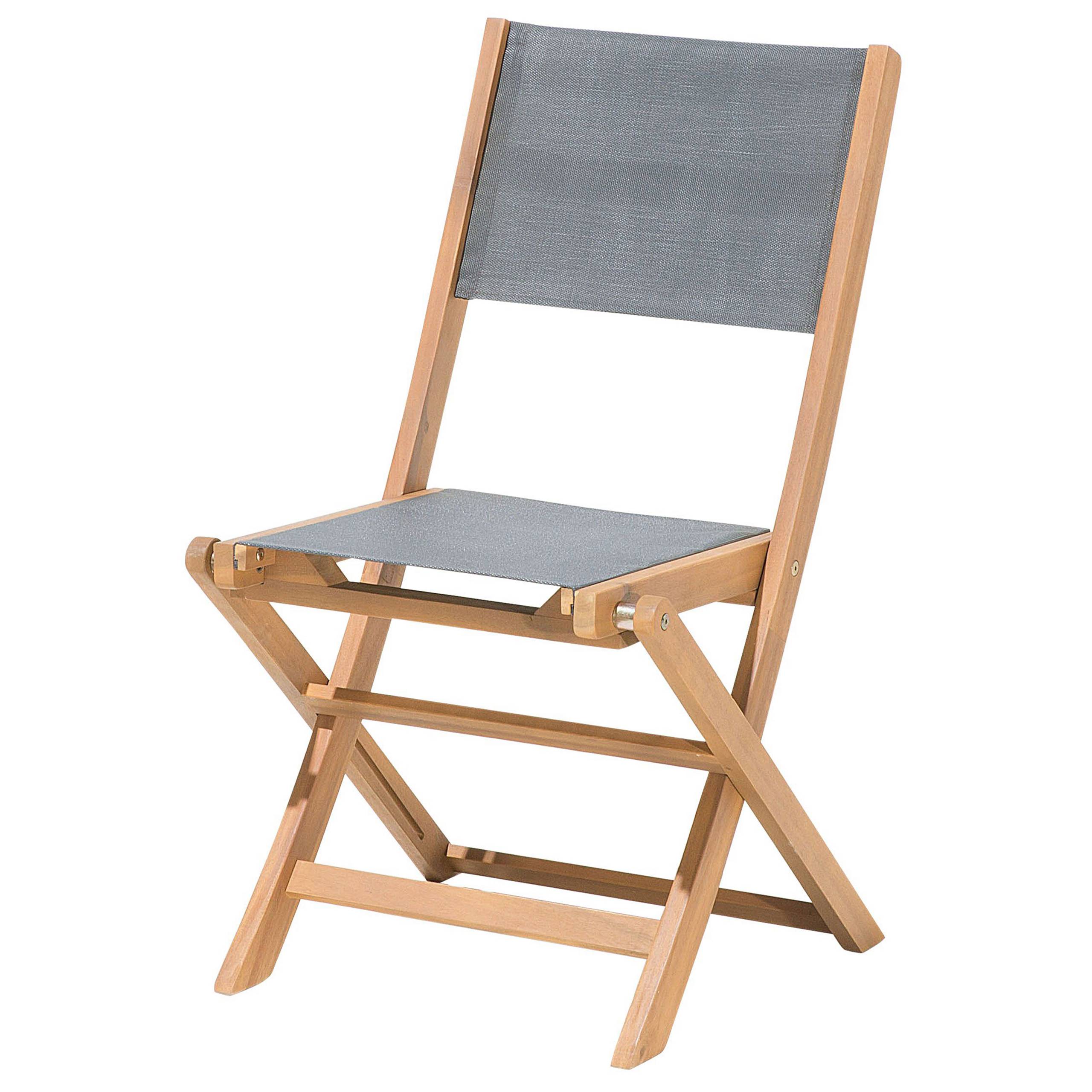 Beliani - Chaise de jardin Acacia Marron clair CESANA - Beliani - Imagen 4