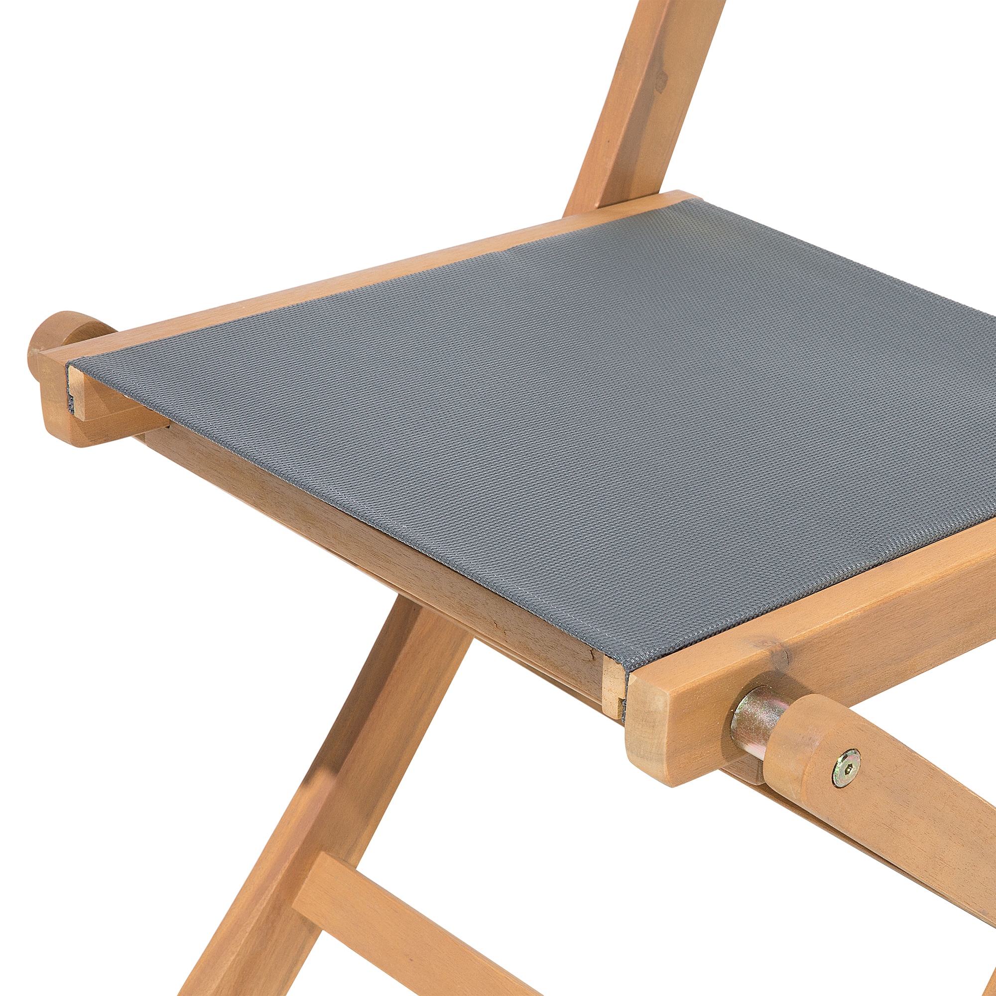 Beliani - Chaise de jardin Acacia Marron clair CESANA - Beliani - Imagen 10