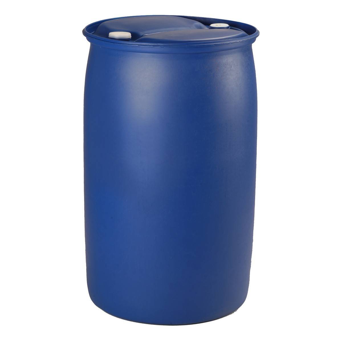 Fut / Bidon 220 litres bleu VIDE à bondes et poignée