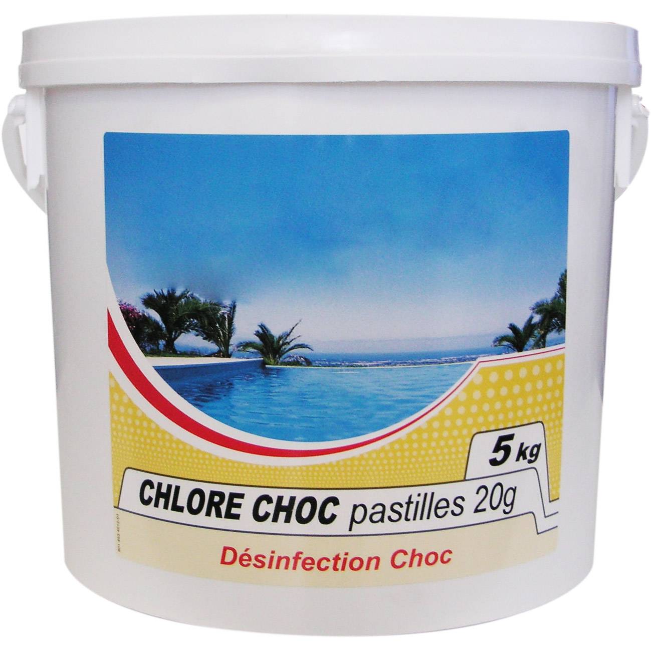 Chlore choc pastille 5kg CHLORE CHOC Nmp - Image 1