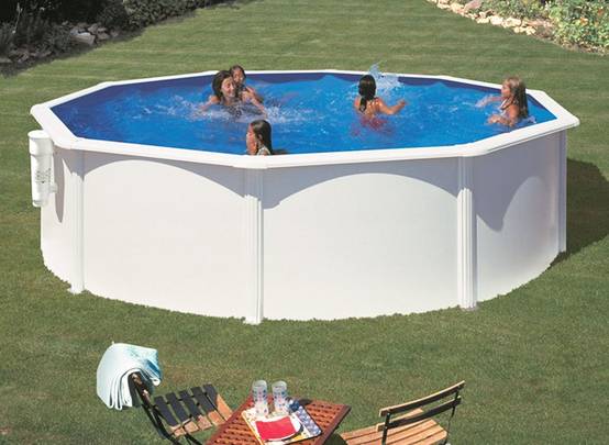 Gré - Piscine acier blanc Bora Bora ronde 3,70 x 1,22 m - Gré - Image 2