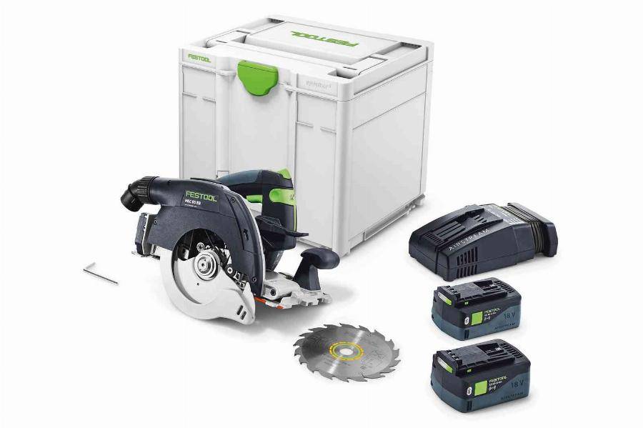 Festool - Scie circulaire à capot basculant sans fil HKC 55 5.0 EBI-PLUS-SCA - FESTOOL - 577678 - Imagen 1