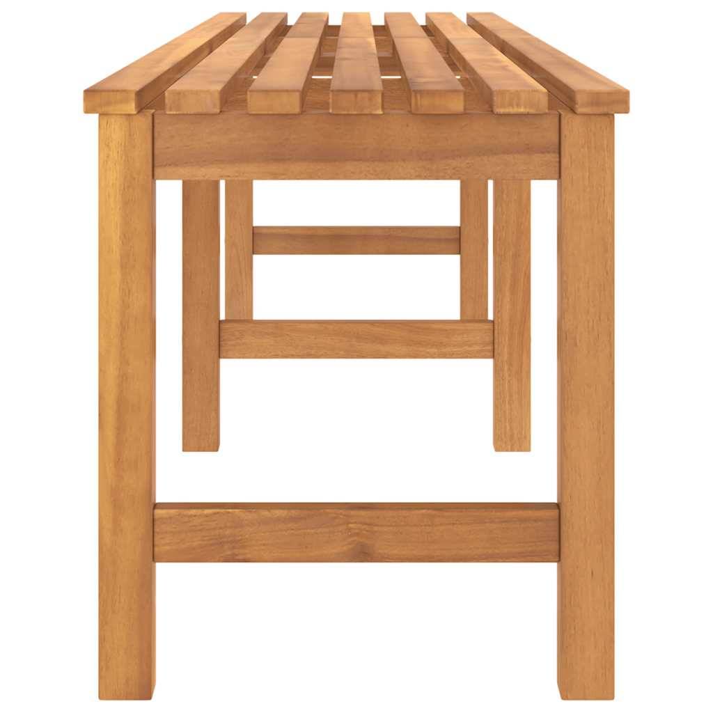 Banc de jardin | Banquette De Jardin | Banc Extérieur 180 cm bois de teck solide Maison Chic - Image 5