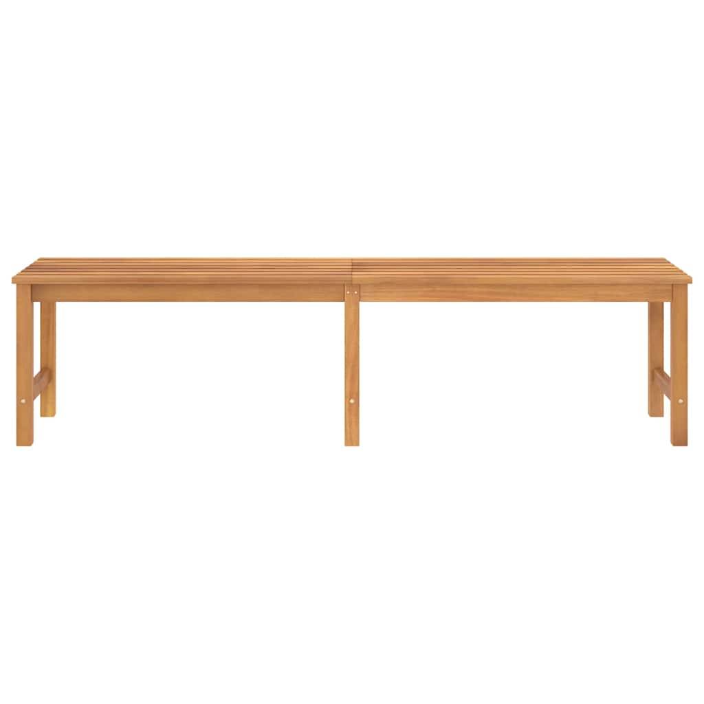 Banc de jardin | Banquette De Jardin | Banc Extérieur 180 cm bois de teck solide Maison Chic - Image 4