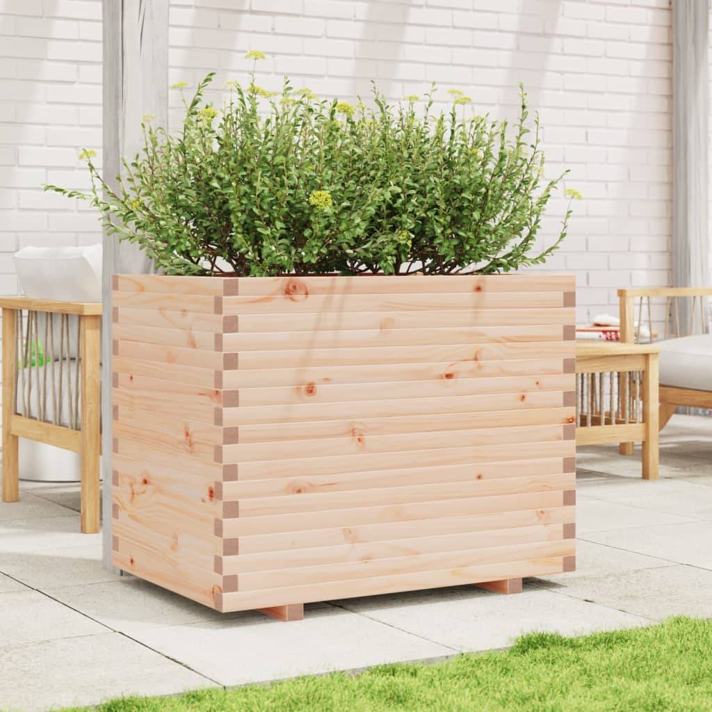 Maison Chic - Jardinière, Bac à fleurs, Pot de fleurs 90x60x72,5 cm bois de pin massif - Imagen 3