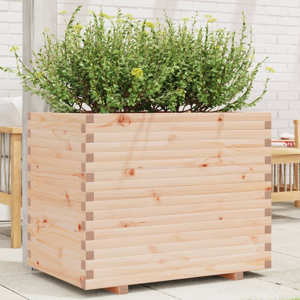 Maison Chic - Jardinière, Bac à fleurs, Pot de fleurs 90x60x72,5 cm bois de pin massif - Imagen 2