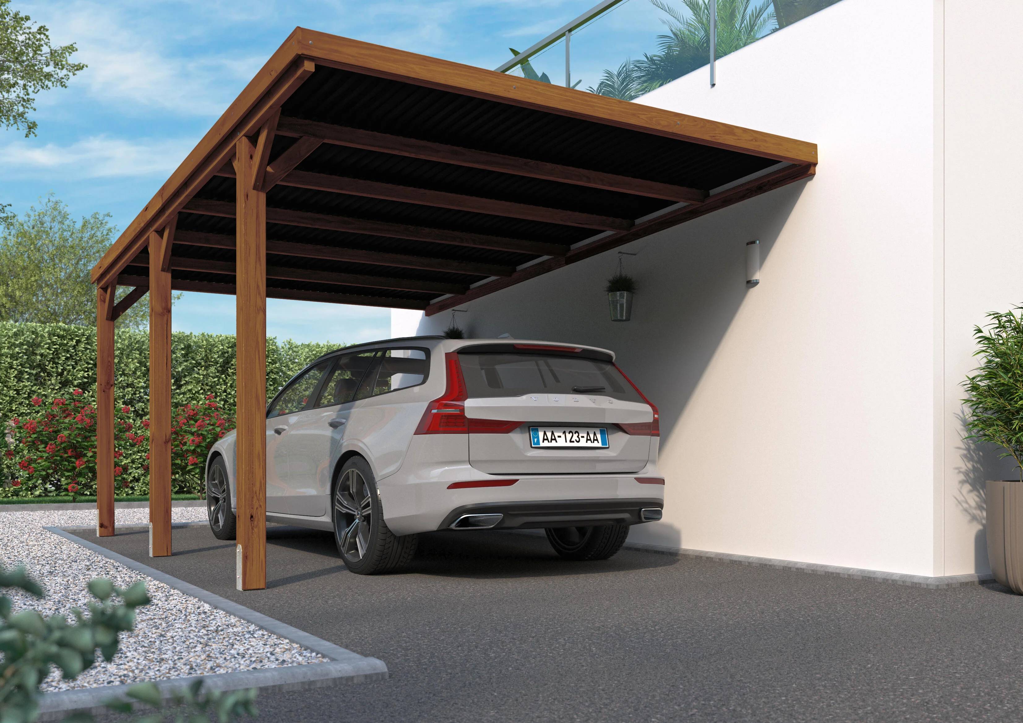 Carport adossé Victor - Forest Style - Image 1