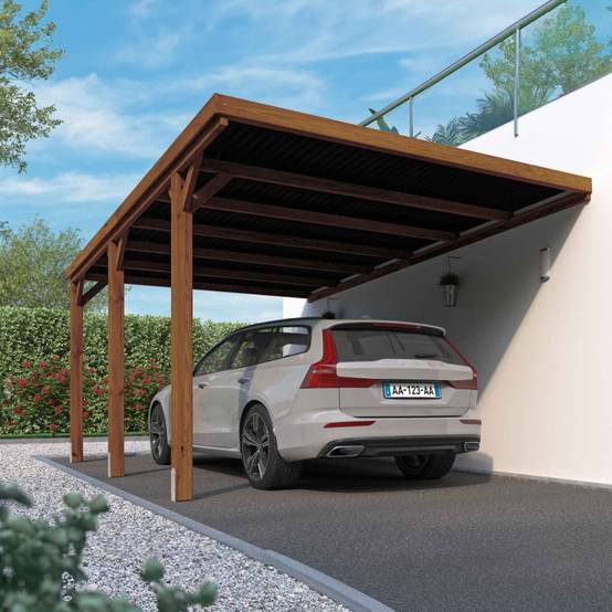 Carport adossé Victor - Forest Style - Image 2