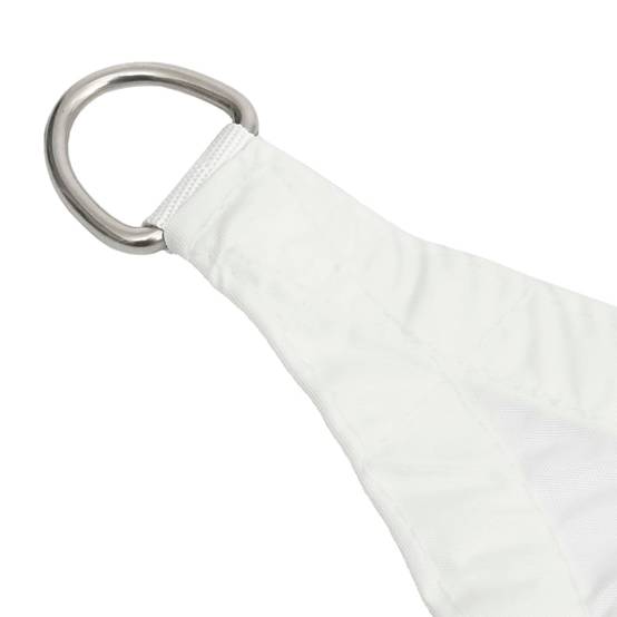 Helloshop26 - Voile toile d'ombrage parasol tissu oxford trapèze 2/4 x 3 m blanc - Imagen 4