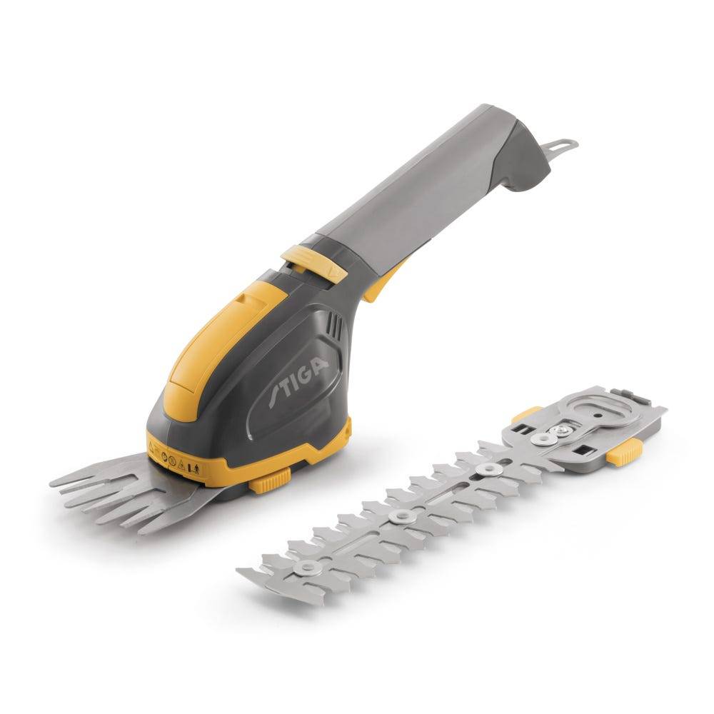 Stiga - Outil multifonctionnel SGM 72 AE sur batterie 7.2V, lames taille-haies 18cm, coupe-bordures - STIGA