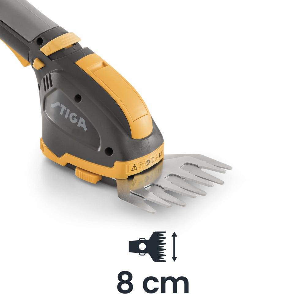 Stiga - Outil multifonctionnel SGM 72 AE sur batterie 7.2V, lames taille-haies 18cm, coupe-bordures - STIGA - Image 5