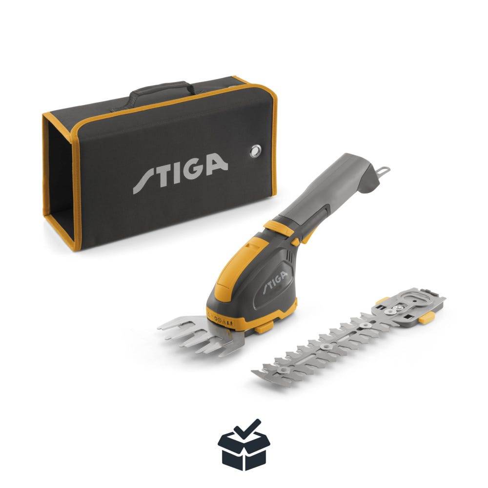 Stiga - Outil multifonctionnel SGM 72 AE sur batterie 7.2V, lames taille-haies 18cm, coupe-bordures - STIGA - Image 8