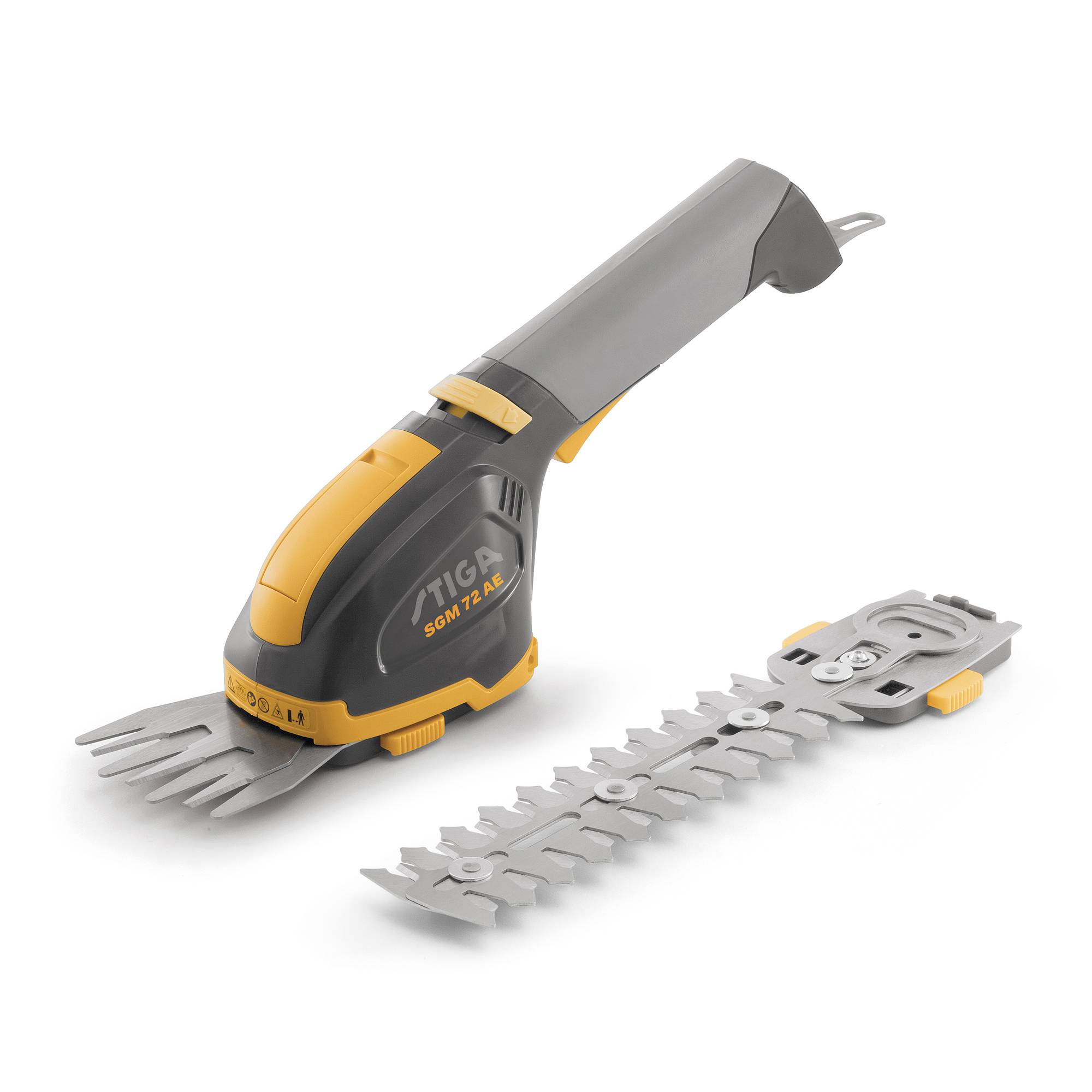 Stiga - Outil multifonctionnel SGM 72 AE sur batterie 7.2V, lames taille-haies 18cm, coupe-bordures - STIGA