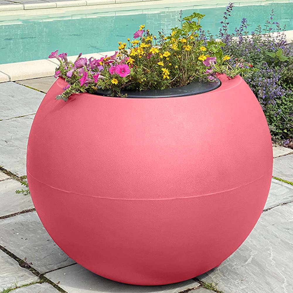 Pots de fleurs sphérique xxl speranza 325l-lot de 2 - Image 2