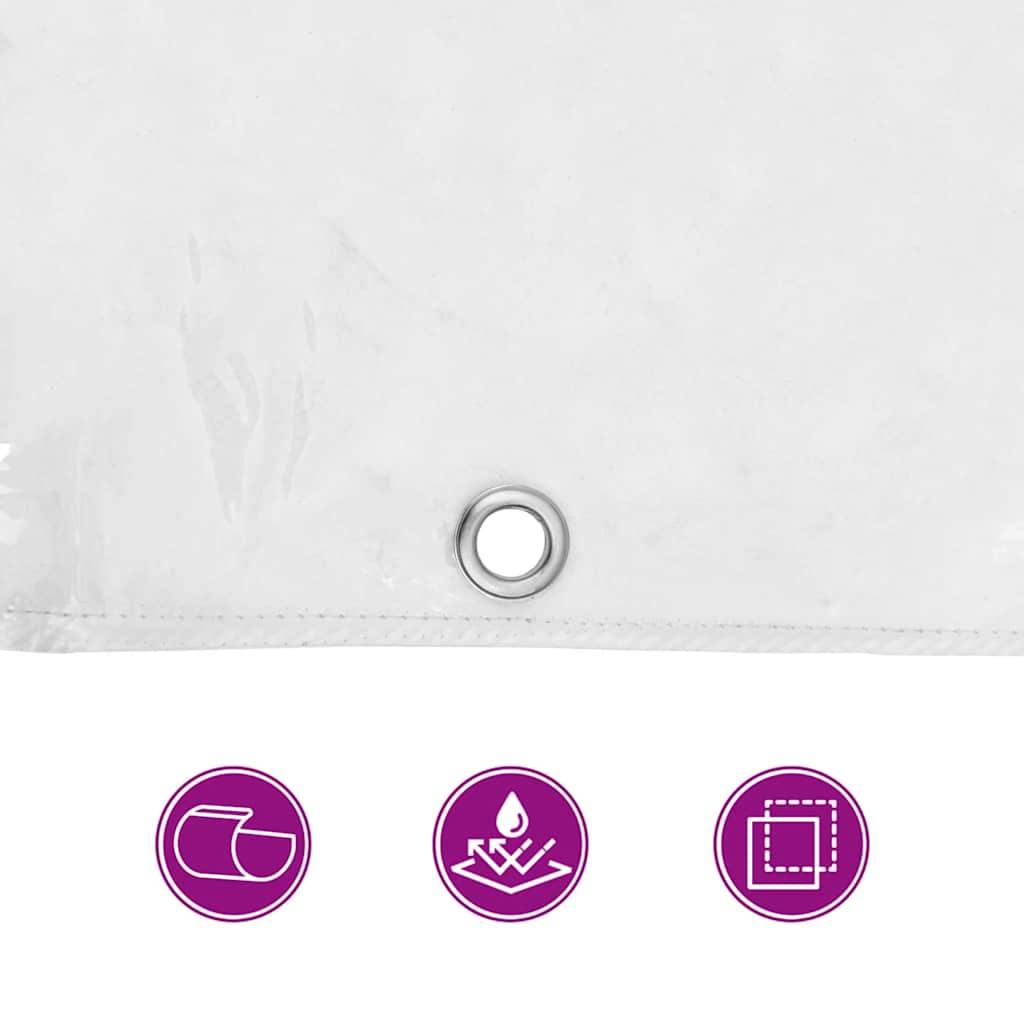 PANGIVO - Couverture végétale PVC transparent et blanc 600 x 300 cm - PANGIVO - Image 9