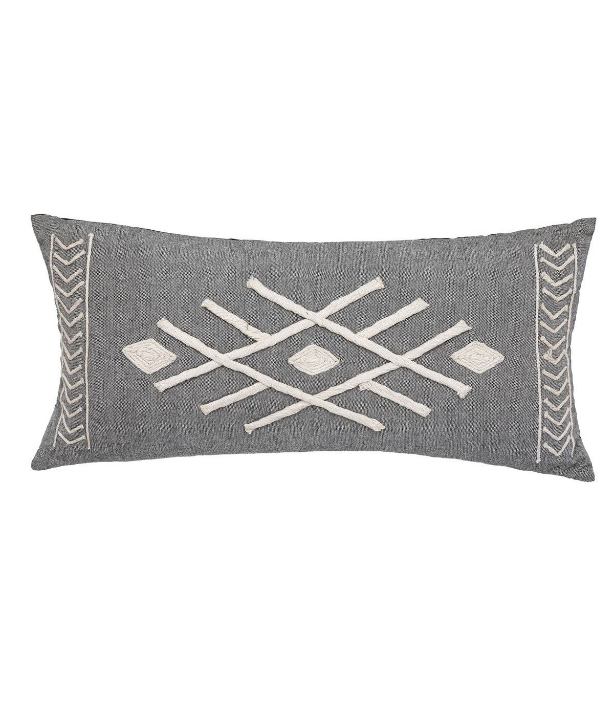 Coussin déhoussable déco loft en coton 25 x 58 cm - Imagen 1