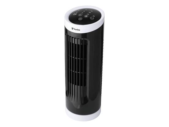Purline - Ventilateur tour compact rotatif noir - Purline - Image 1