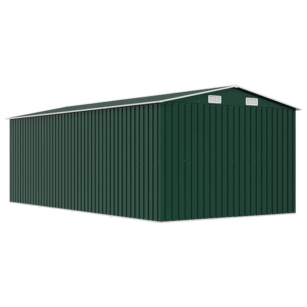 Prolenta Premium - Abri de jardin acier vert 257 x 489 x 181 cm - Prolenta premium p3402.5 - Image 6