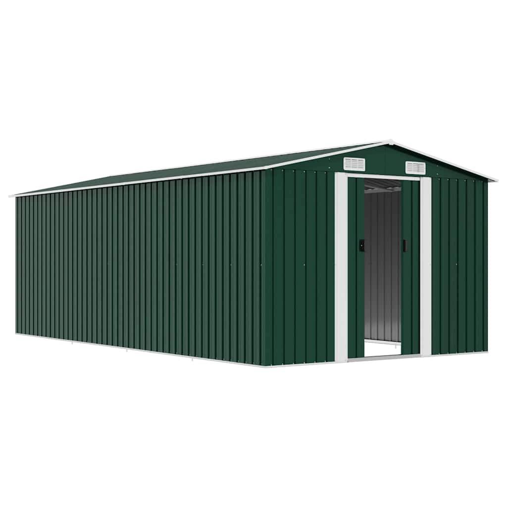 Prolenta Premium - Abri de jardin acier vert  257 x 489 x 181 cm  - Prolenta premium p3402.5 - Image 4